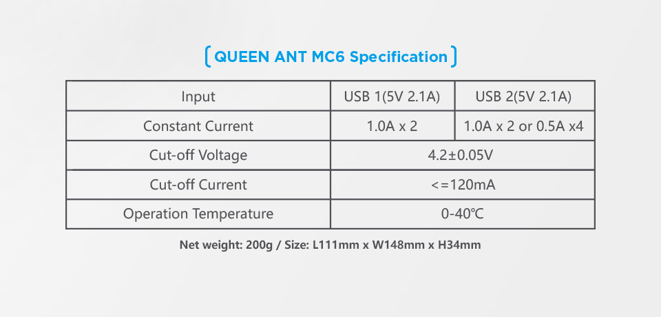 XTAR MC6 QUEEN ANT